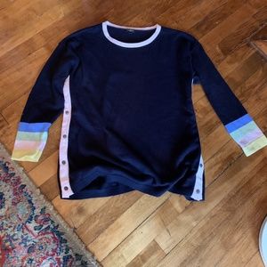 Talbots petites color up your‎ sleeve thick sweater. Worn twice.